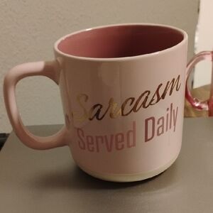 Pink Mug Sarcasm